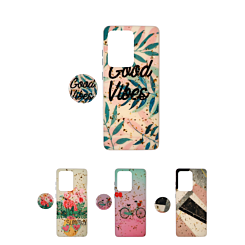 Galaxy S20 Ultra Luxury Printed Design Sport Case