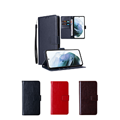 Galaxy S22 Leather Wallet Case with Card Slot