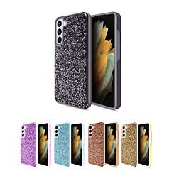 Galaxy S23 Plus Bling Diamond Crystal Dual Layer Case