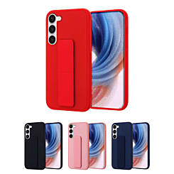 Galaxy S23 Plus Hand Strap Vertical Magnetic Kickstand Case