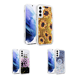 Galaxy S23 Plus Liquid Quicksand Glitter Cover Case