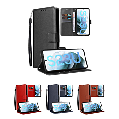 Galaxy S23 Ultra Leather Wallet Case with Card Slot