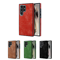 Galaxy S24 Ultra Matte Retro Leather Case