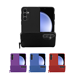 Galaxy S24 / S25 Wireless Charger Silicone Case with Metal Kickstand (Only Ground Shipping)