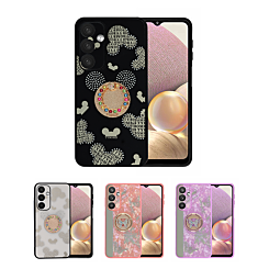 Galaxy S24FE Luxury Diamond Shiny Cases with Ring (Only Ground Shipping)