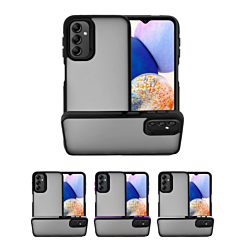 Galaxy S25 Plus Matte Silicone Frame Shockproof Case (Only Ground Shipping)