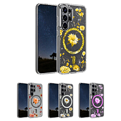Galaxy S26 Ultra Floral Magnetic Case (Only Ground Shipping)