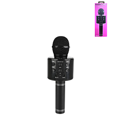 Bluetooth Karaoke Speaker & Microphone (BLACK) (Only Ground Shipping)