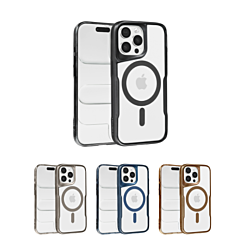 Glossy & Transparent Magnetic Case for iPhone 12 / 12 Pro (Only Ground Shipping)