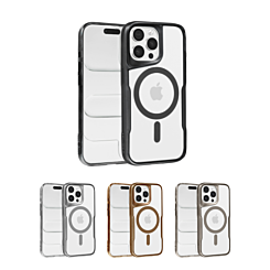 Glossy & Transparent Magnetic Case for iPhone 15 Pro (Only Ground Shipping)
