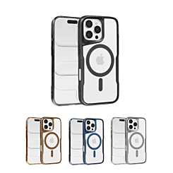 Glossy & Transparent Magnetic Case for iPhone 16 Pro Max (Only Ground Shipping)