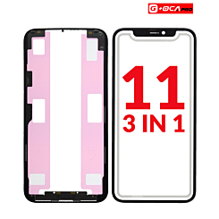 Stock up on the 3-in-1 Front Glass, Frame, and OCA for iPhone 11, G+ OCA Pro.