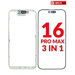 3in1 (Front Glass + Frame + OCA) for iPhone 16 Pro Max (G+ Oca Pro)