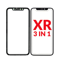Buy the 2-pack 3-in-1 set with Front Glass, Frame, and OCA for iPhone XR, G Plus Oca Pro.
