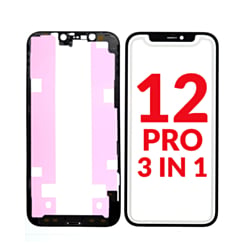 Buy the Premium 3-in-1 Front Glass, Frame, and OCA for iPhone 12 Pro G Plus OCA Pro.
