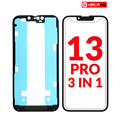 Order the 3in1 Front Glass + Frame + OCA Premium for iPhone 13 Pro G+ Oca Pro.
