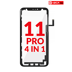4in1 (Front Glass + Frame + Long Touch + OCA) for iPhone 11 Pro (G+ Oca Pro)