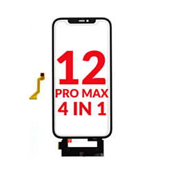 Purchase the 4-in-1 front glass, frame, short touch, and OCA with IC for iPhone 12 Pro Max, G Plus OCA Pro.












