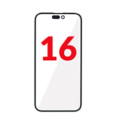 Shop the front glass with OCA pack of 5 for iPhone 16 G Plus OCA Pro