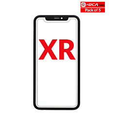 Purchase the Front Glass with OCA for iPhone XR, pack of 5, G+ OCA Pro.