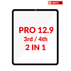 G+Oca Pro iPad Pro 12.9 3rd / 4th Generation Front Glass with OCA (2in1) (BLACK)