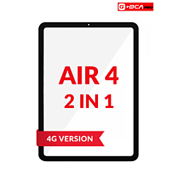 G+Oca Pro iPad Air 4 Front Glass with OCA (2in1) (BLACK) (4G Version)
