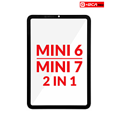 G+Oca Pro iPad Mini 6 / Mini 7 (A17 Pro) Front Glass with OCA (2in1) (BLACK)
