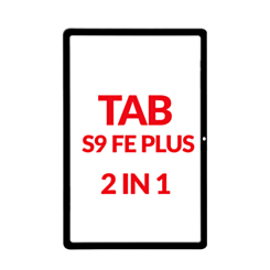 G+ OCA PRO 2-in-1 (Front Glass + OCA) for Galaxy Tab S9 FE Plus 12.4'' (X610 / X616) (BLACK) (Premium)