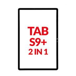G+ OCA PRO 2-in-1 (Front Glass + OCA) for Galaxy Tab S9+ (X810) (BLACK) (Premium)
