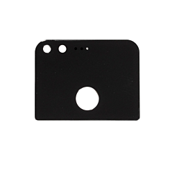 Back Glass with Adhesive for Google Pixel XL (BLACK)