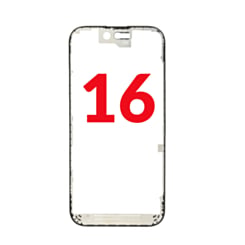 Order the metal frame pack of 5 for iPhone 16 G Plus OCA Pro