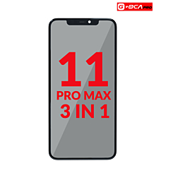 Purchase the 3-in-1 set with Front Glass, Polarizer Film, and OCA for iPhone 11 Pro Max.