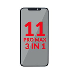 Purchase the 3-in-1 set with Front Glass, Polarizer Film, and OCA for iPhone 11 Pro Max.