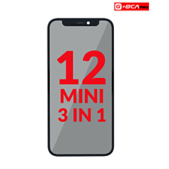 Buy the 3-in-1 set for iPhone 12 Mini, which includes the Front Glass, Polarizer Film, and OCA.
