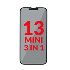 Buy the 3-in-1 Front Glass, Polarizer Film, and OCA for iPhone 13 Mini.

