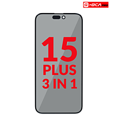 Stock up on the 3-in-1 front glass, polarizer film, and OCA for iPhone 15 Plus.