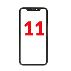 G+ OCA PRO 3-in-1 (Front Glass + Metal Frame + OCA) for iPhone 11 (Single Pack)
