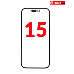 Front Glass with OCA (Single Pack) for iPhone 15 (G+ Oca Pro)