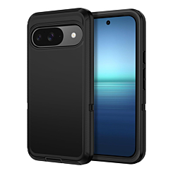 Heavy Duty Case for Google Pixel 10 / 10 Pro (BLACK) (Only Ground Shipping)