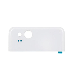 Back Glass with Adhesive for Google Pixel 2 (WHITE)