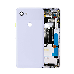 Housing Frame with Small Components Pre-Installed for Google Pixel 3A (PURPLE-ISH) (Service Pack)