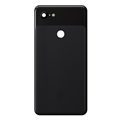 Back Cover for Google Pixel 3 XL (JUST BLACK) (Service Pack)