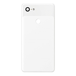 Back Cover for Google Pixel 3 XL (CLEARLY WHITE) (Service Pack)