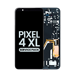OLED Assembly with Frame for Google Pixel 4 XL (GRAY Power Button) (Service Pack)