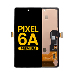 OLED Assembly with Frame for Google Pixel 6A (Without Fingerprint Sensor) (Premium)