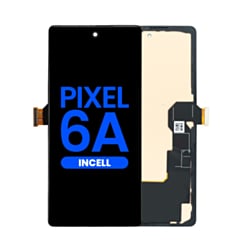 LCD Assembly with Frame for Google Pixel 6A (without Fingerprint Sensor) (Aftermarket Incell)