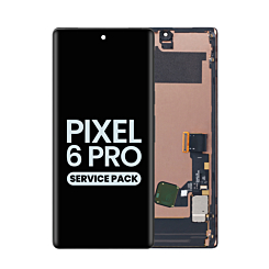 OLED Assembly with Frame for Google Pixel 6 Pro (With Fingerprint Sensor) (Service Pack)
