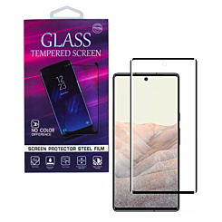 Clear Tempered Glass for Google Pixel 6 Pro (Case Friendly / 3D Curved / 1 Piece)