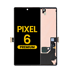 OLED Assembly with Frame for Google Pixel 6 (With Fingerprint Sensor) (Premium)
