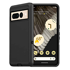 Heavy Duty Case for Google Pixel 7 (BLACK) (Only Ground Shipping)